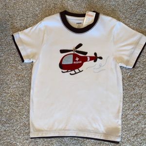 NWT Gymboree Boys helicopter T shirt